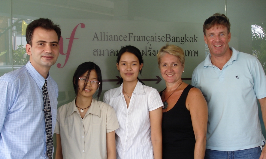 First Flight French Translation Team -- a l'Alliance Francaise
